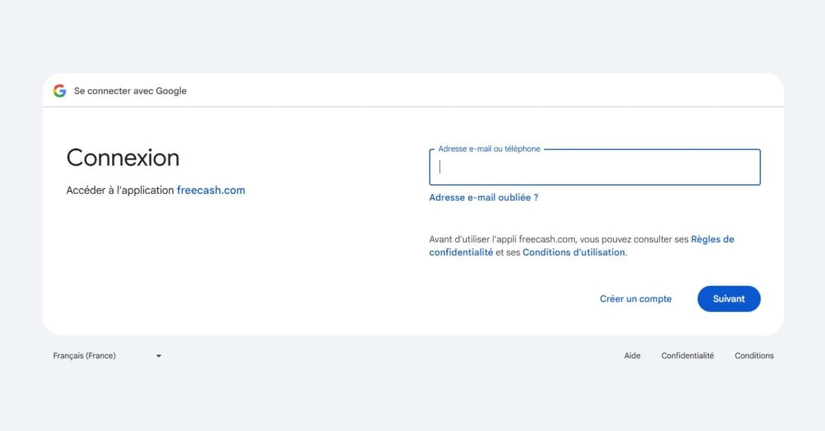 Введите действительный адрес электронной почты при регистрации в Freecash.