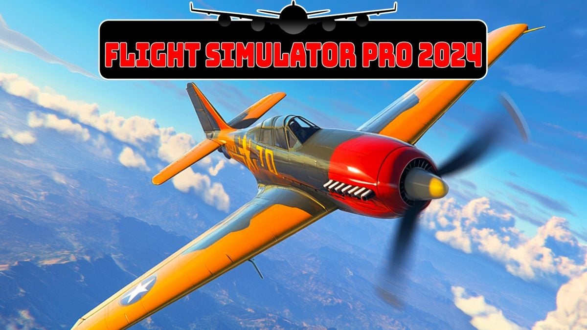 飞机游戏：Switch 上的《飞行模拟器专业版 2024》。. 