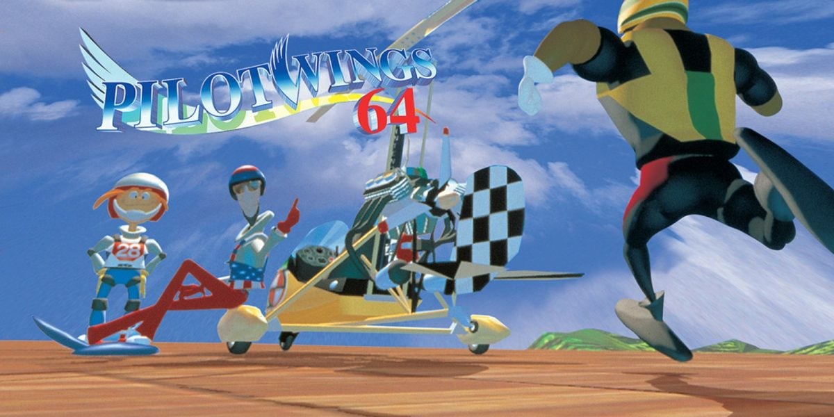 Pilotwings 64：Switch 上的飞机游戏。. 