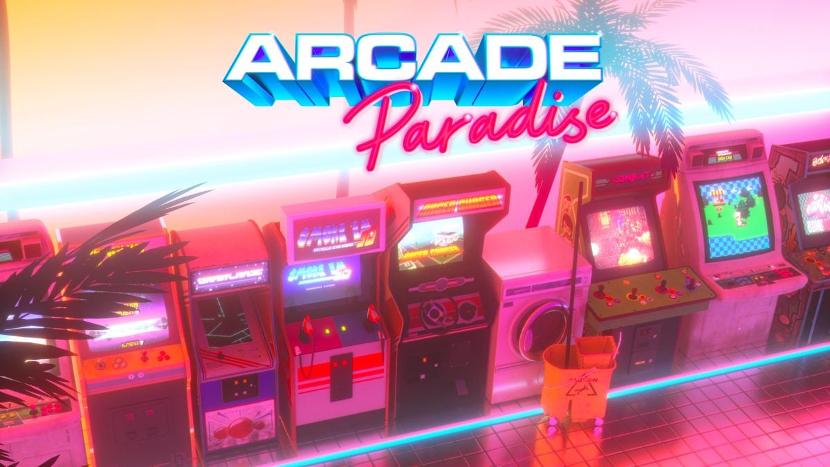 Le jeu Arcade Paradise sur PS5. 