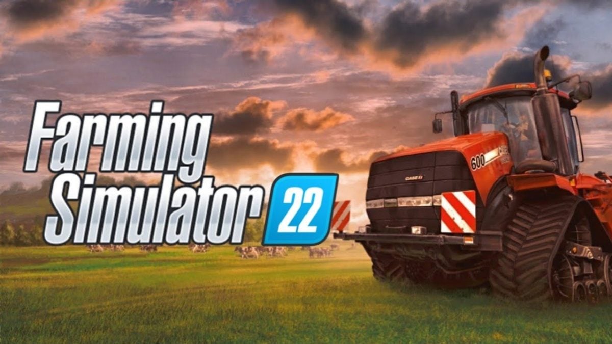 Farming Simulator 22 di PS5. 