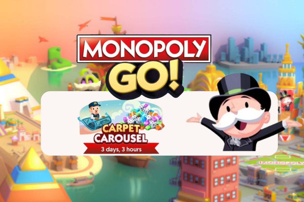 Image de l'événement du jour Monopoly Go-Carpet carousel