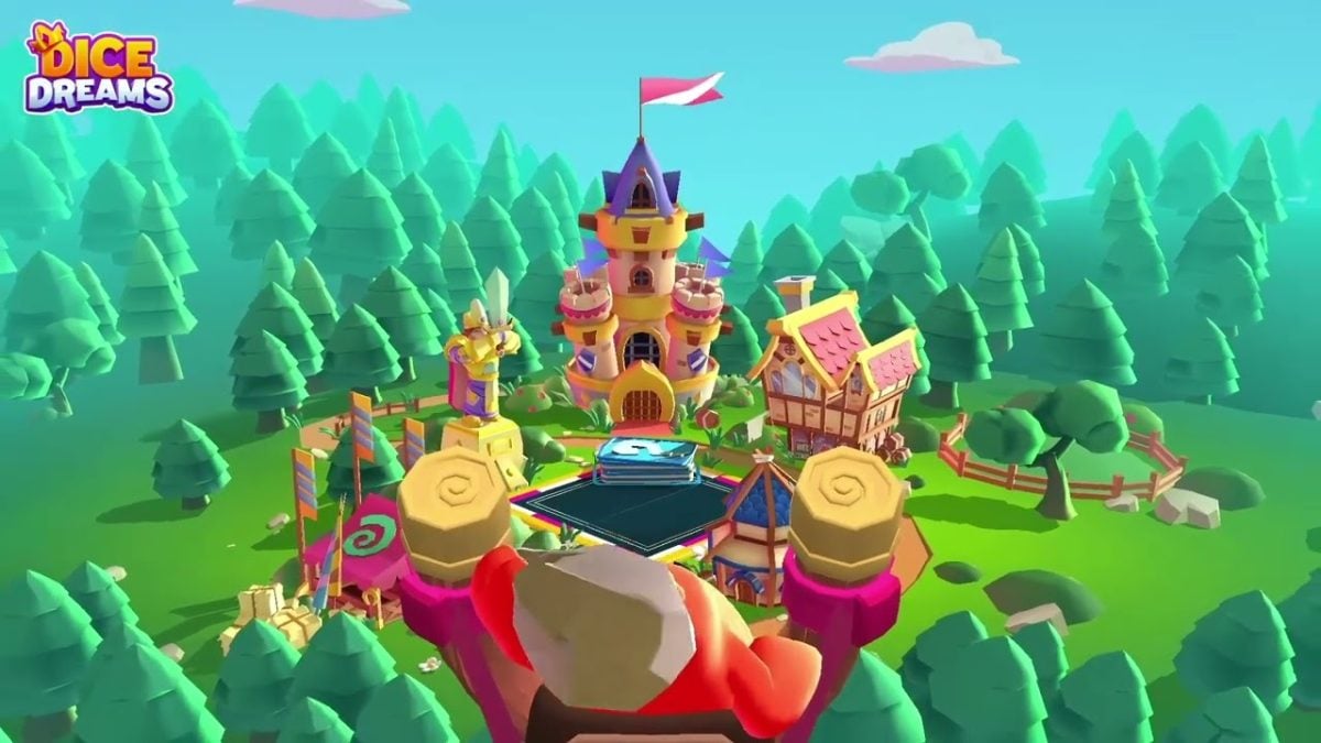 Bygning i spillet Dice Dreams.