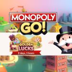 Image de l'événement Monopoly Go Golden Lucks