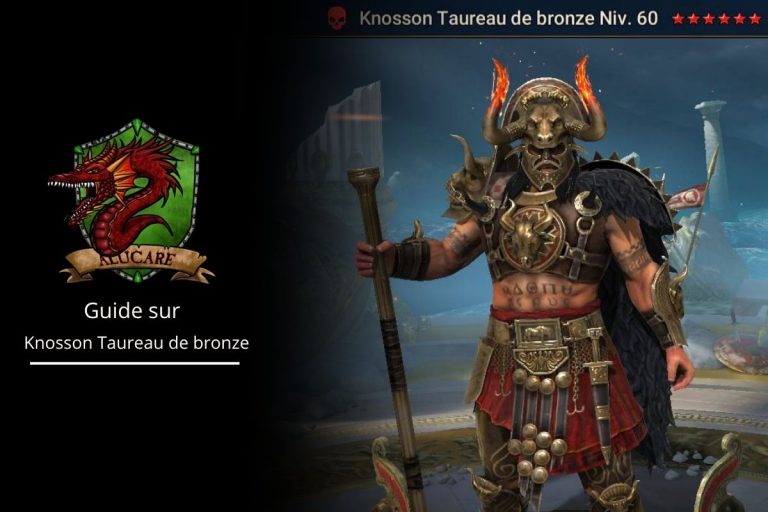 Guia do touro de bronze Knosson