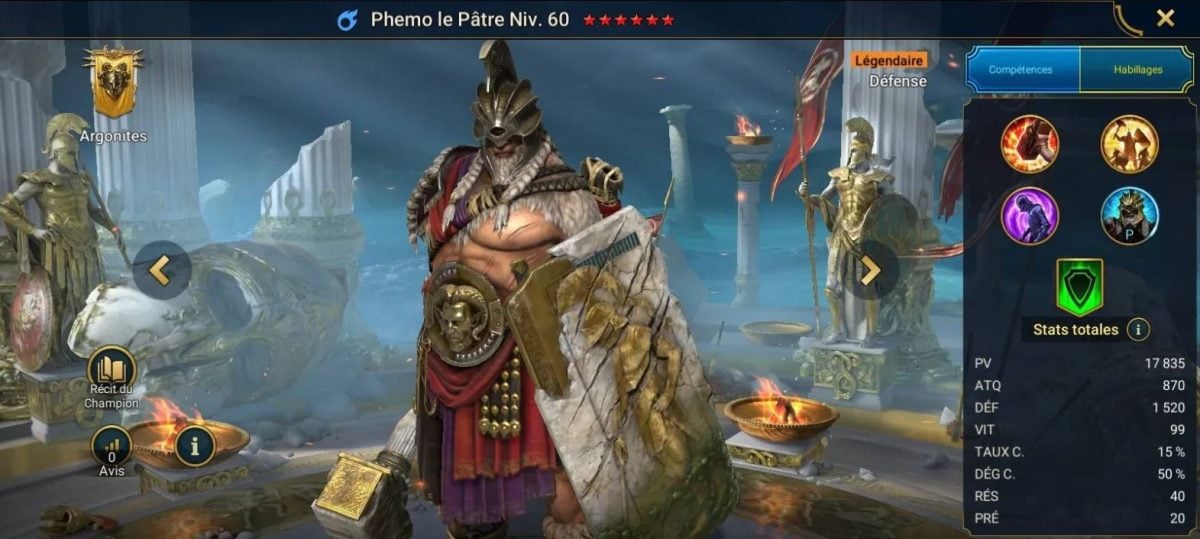 Руководство по мастерству, благодати и артефактам на Фемо Пастух на RSL 