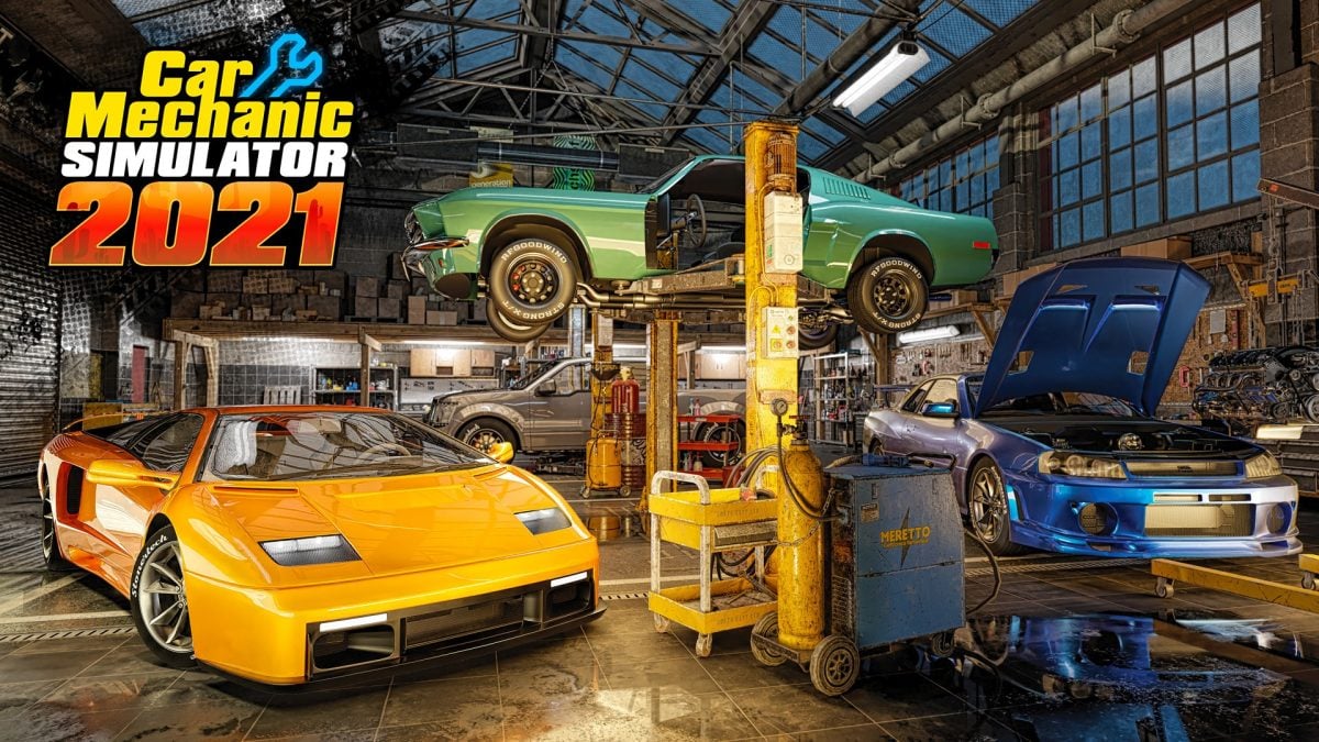 Le jeu Car Mechanic Simulator 2021 sur PS5.
