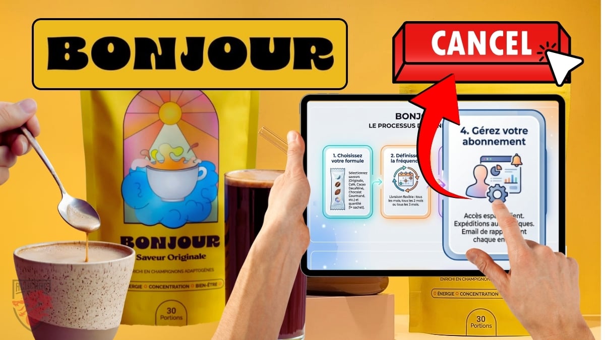 Bonjour Drink comment annuler son abonnement facilement