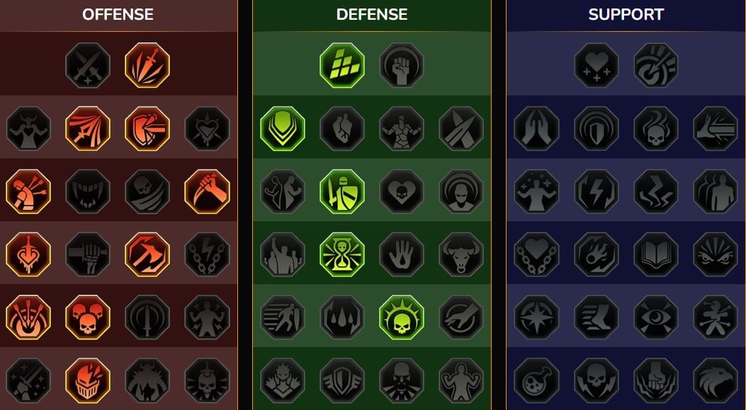Maîtrises RSL     Arène pour Grugtha Sombre médium ( (Grugtha Darkseer))
