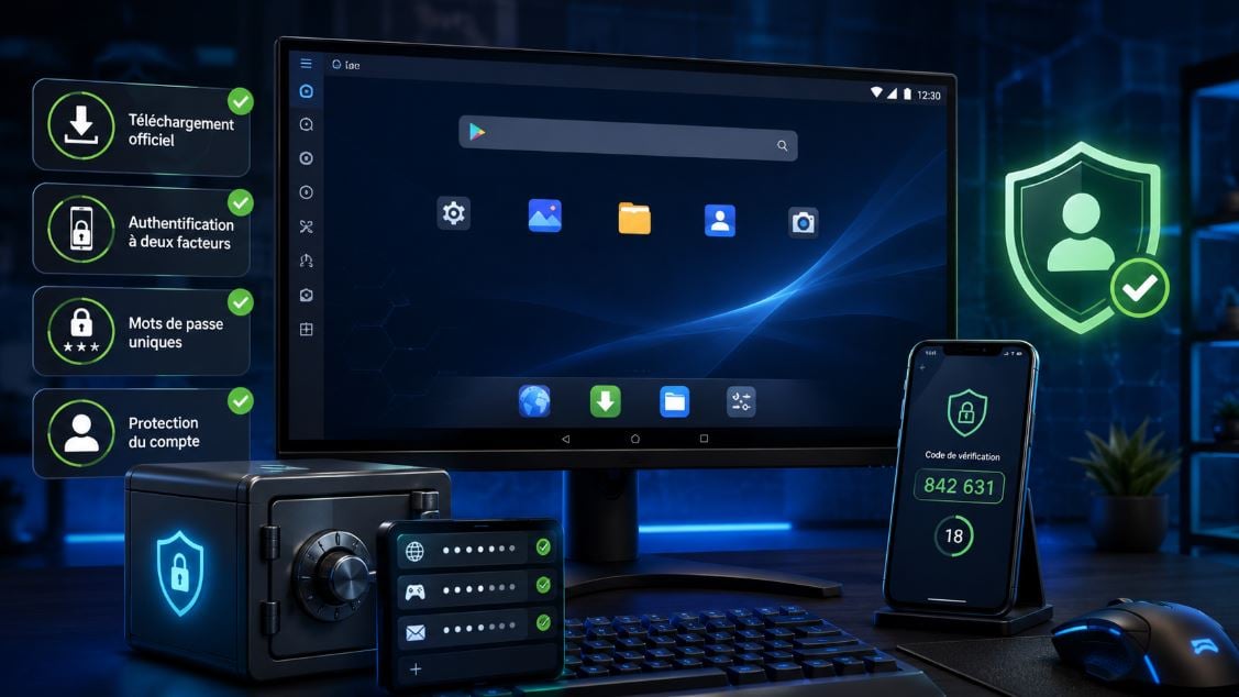 Sugestões para proteger as suas contas antes de utilizar um emulador Android