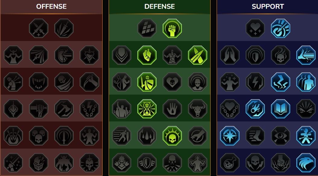 Keterampilan RSL     Arena untuk Talenna Divine-âme ( (Talenna Soulseer))