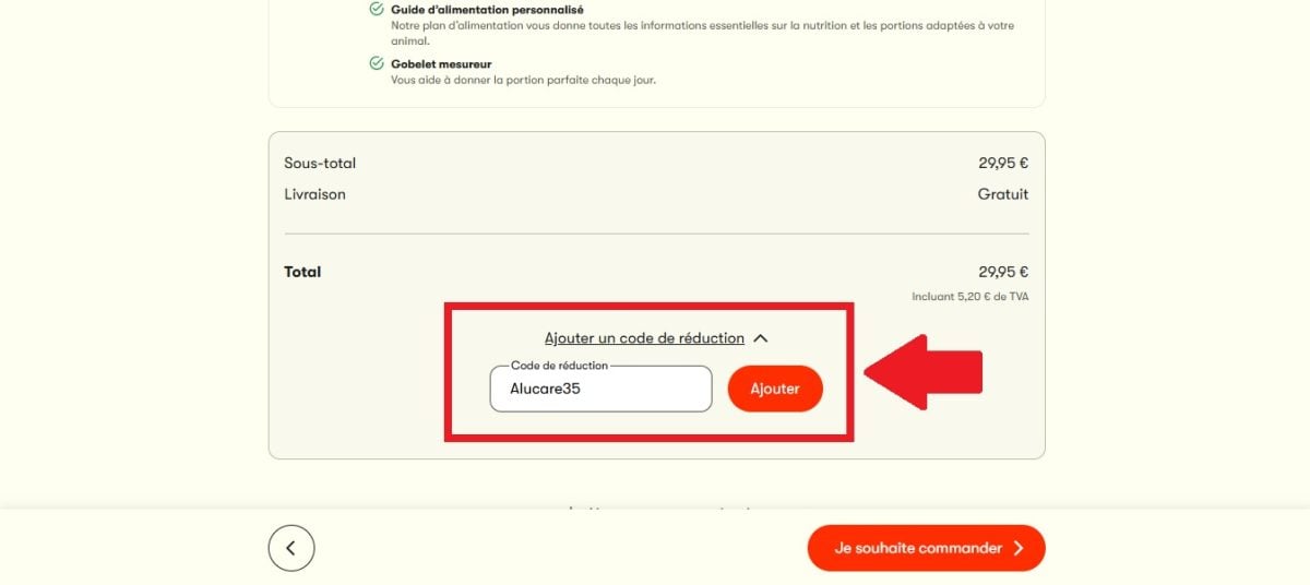 Basta cliccare su “AGGIUNGI” per confermare il tuo codice promozionale Just Russel