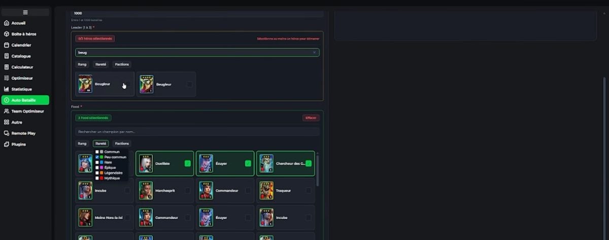 Auto-Battle RSLTools：Raid Shadow Legendsにおけるキャンペーン、ダンジョン、ヒュドラ、キメラの戦闘の自動化