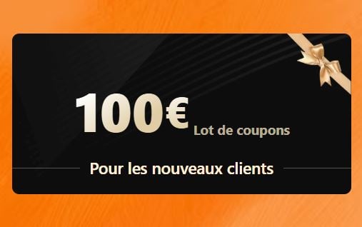 Pacote de cupões no valor de 100 € para as suas próximas compras na Temu.