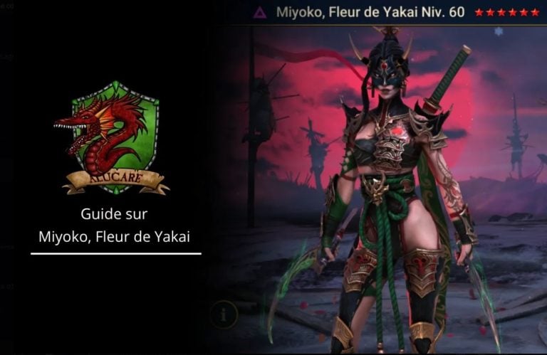 Guide de la Championne RSL Miyoko, Fleur de Yakai