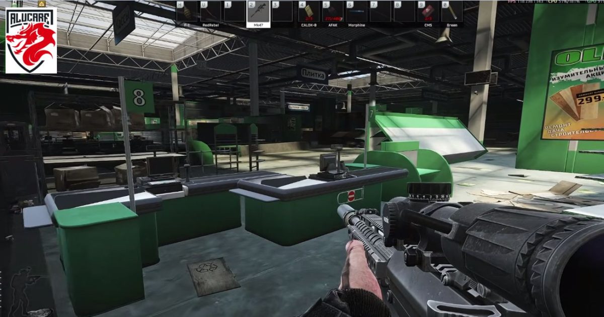 Casse n. 7 e 8 del negozio OLI_Tarkov